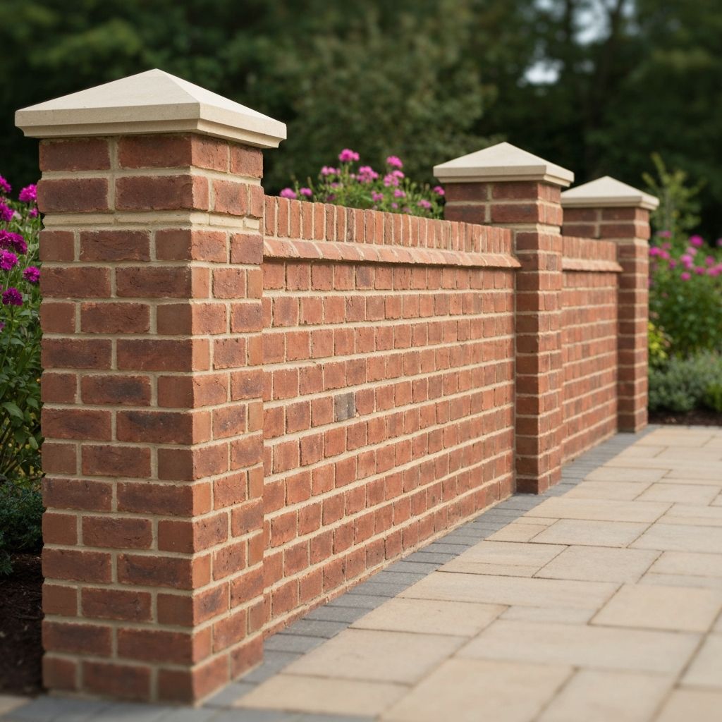 Brick wall construction